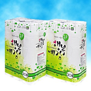 천연 행복예감50팩(2겹)/30롤×2팩